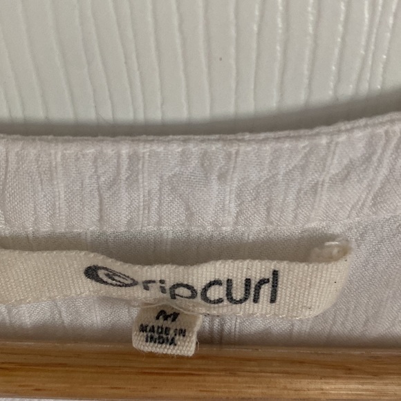 Rip Curl White Tank Top - Picture 4 of 5